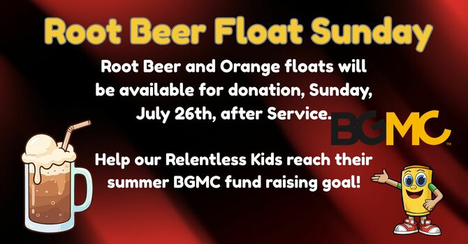 Root Beer Float Sunday