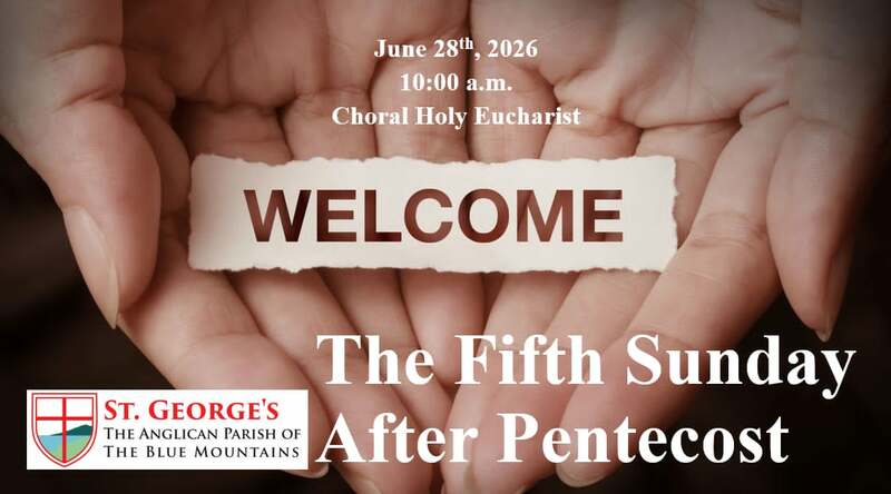 The Fifth Sunday After Pentecost