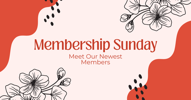 Membership Sunday