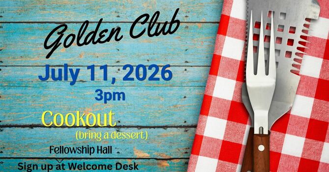 Golden Club Cookout