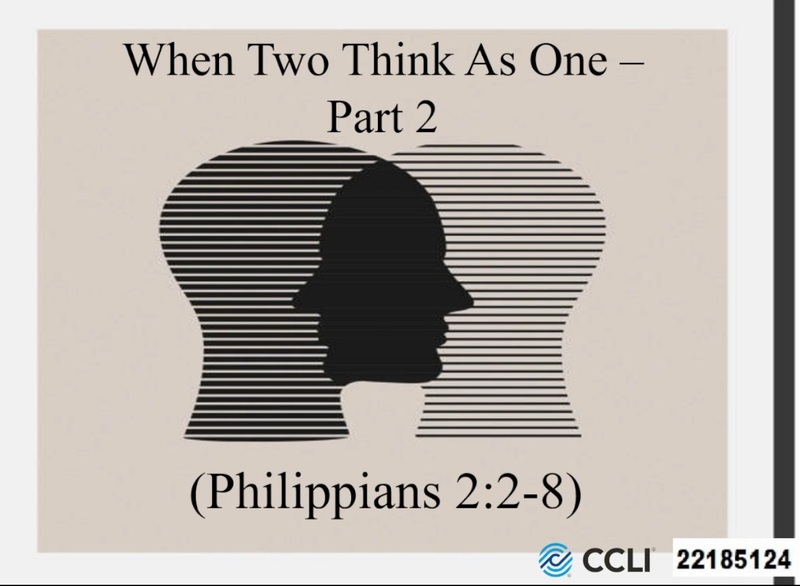 WHEN TWO THINK AS ONE - PART 2