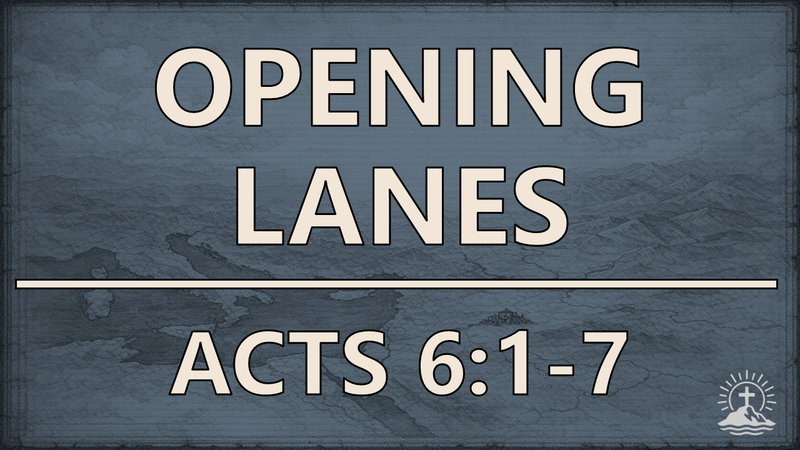 Opening Lanes