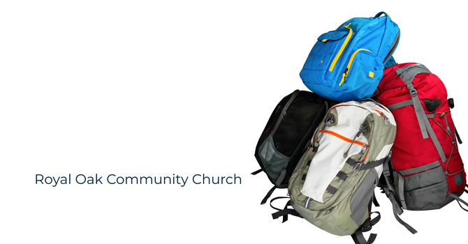 Blessing of the Backpacks