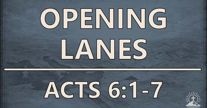 Opening Lanes