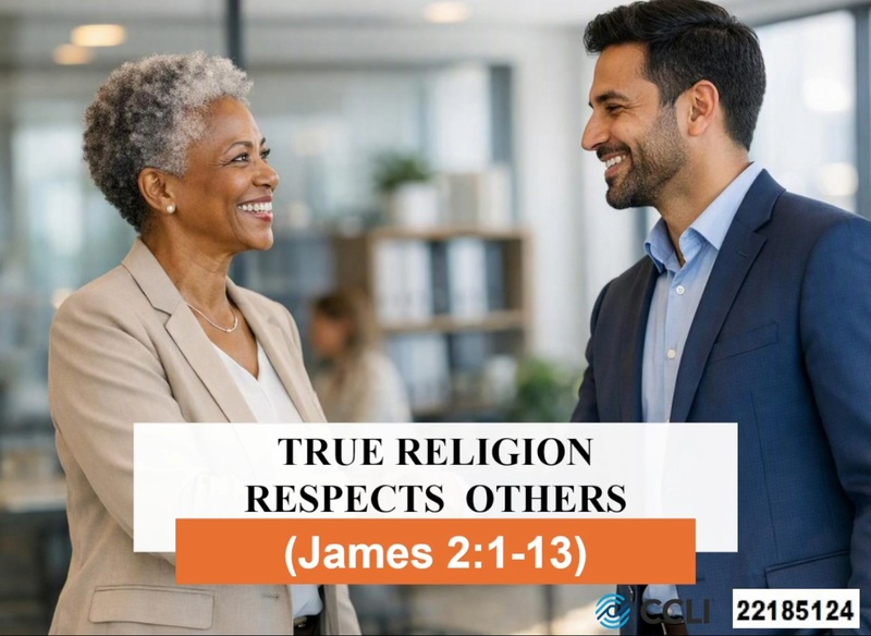 TRUE RELIGON RESPECTS OTHERS