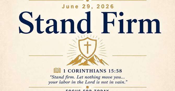Stand Firm image