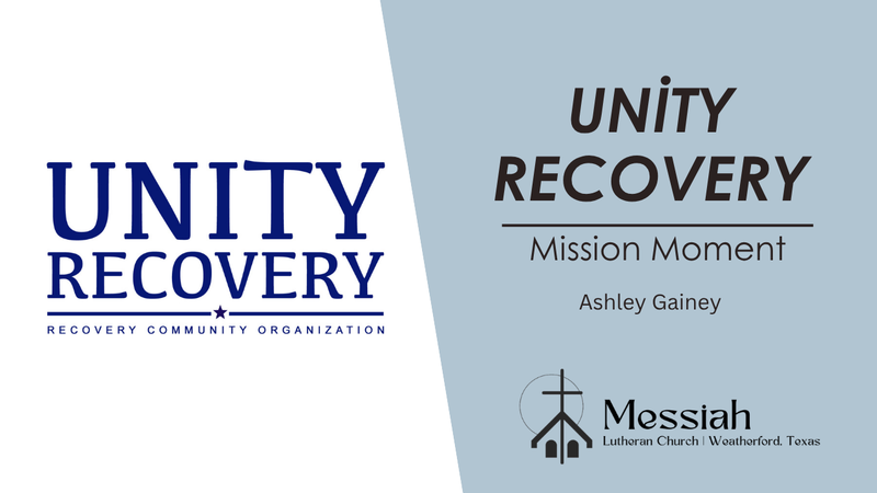 Mission Moment - Unity Recovery