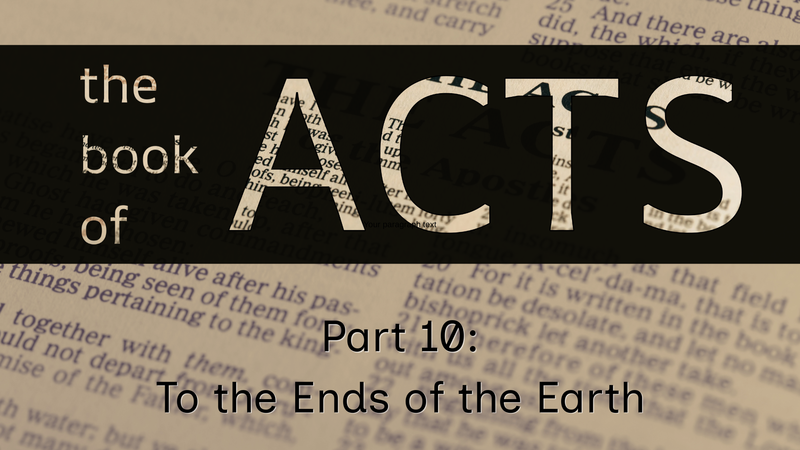 To the Ends of the Earth