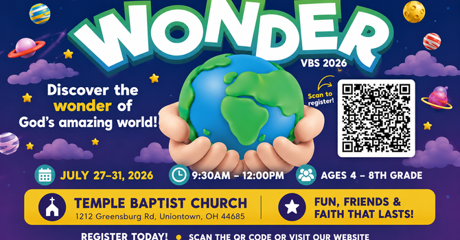 Wonder VBS 2026
