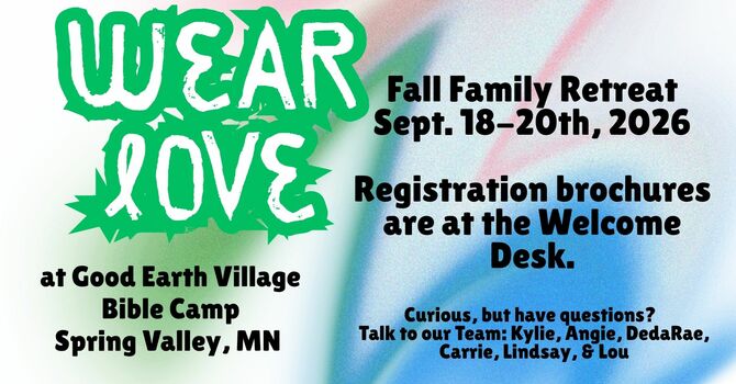 Family Fall Retreat 