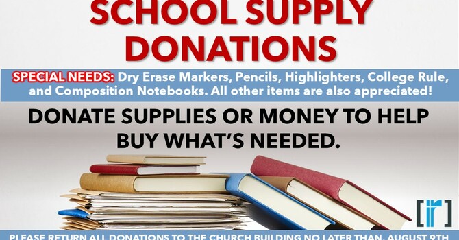 School Supply Donations
