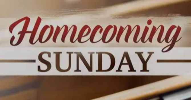Homecoming Sunday Luncheon