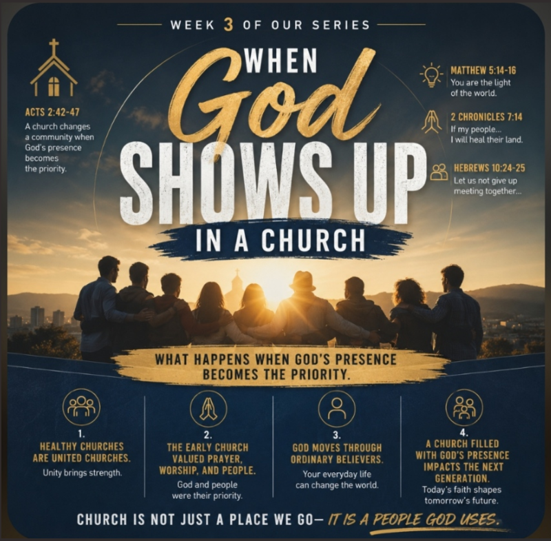 When God shows up in church