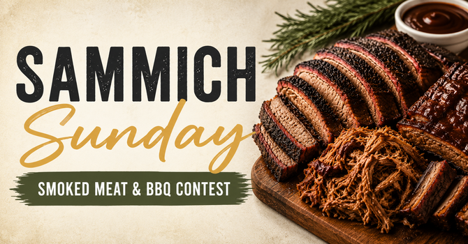 Sammich Sunday: Smoked Meat & BBQ Contest