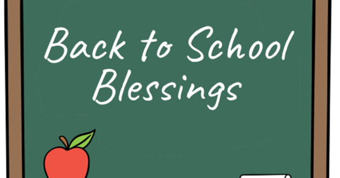 Blessing of the Backpacks