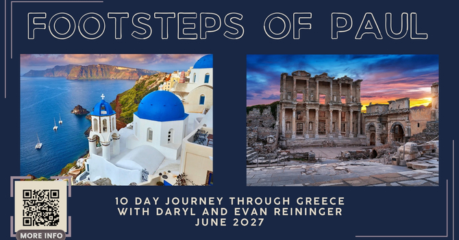 Footsteps of Paul Trip 2027