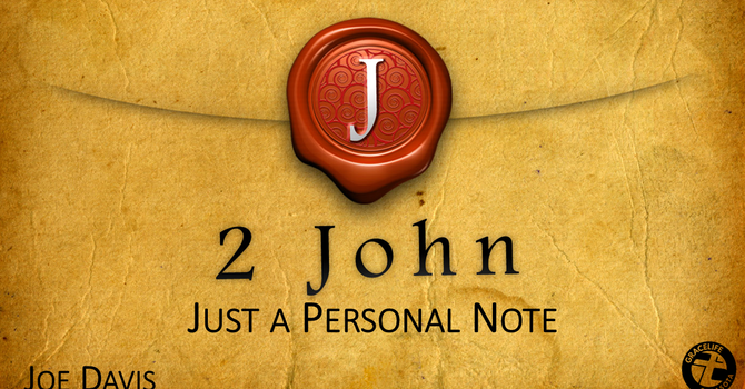 Just a Personal Note, Part 1