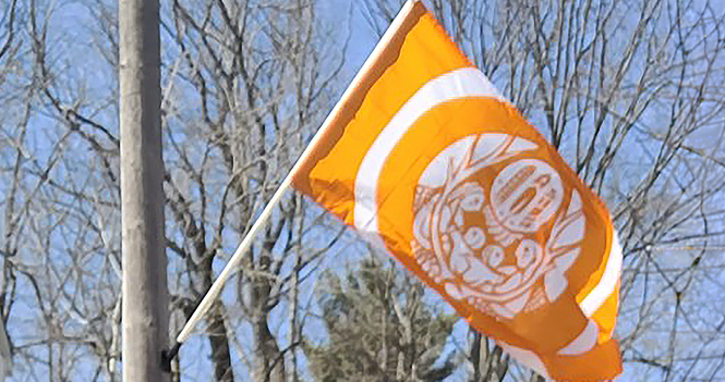 Survivors' flag: A different way to pray