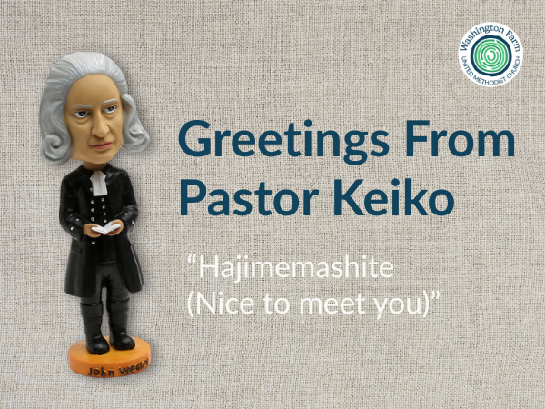 Looking forward to meeting you and worshiping with you on Sunday, July 5!