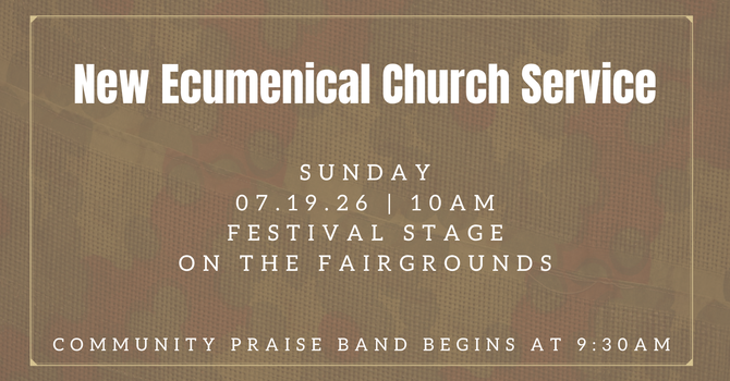 Church Service at the Delaware County Fair
