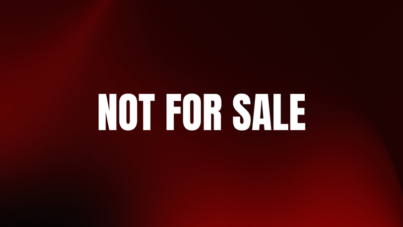 Not for Sale