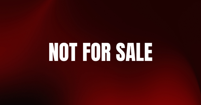 Not for Sale