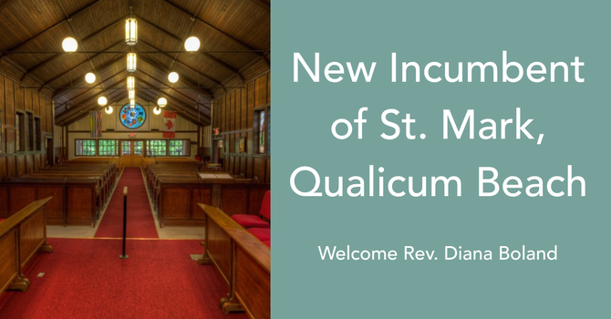 New Incumbent of St. Mark, Qualicum Beach image