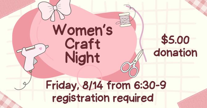 Ladies Craft Night 