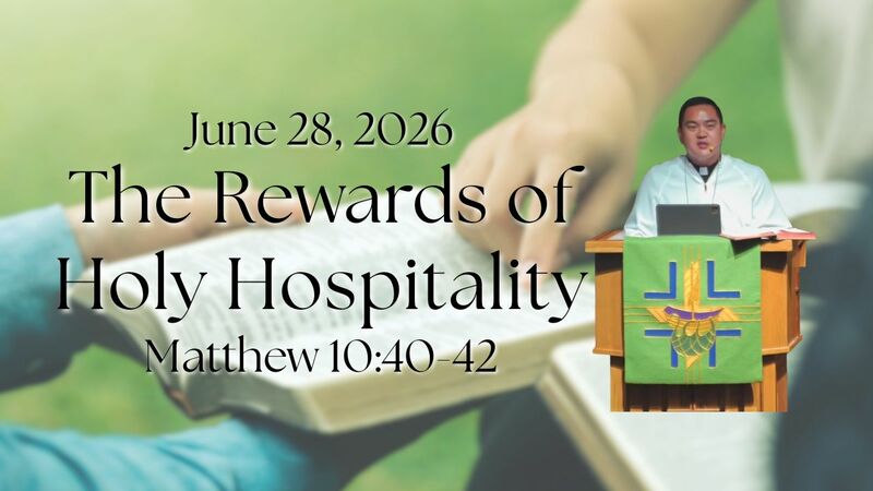 "The Rewards of Holy Hospitality"