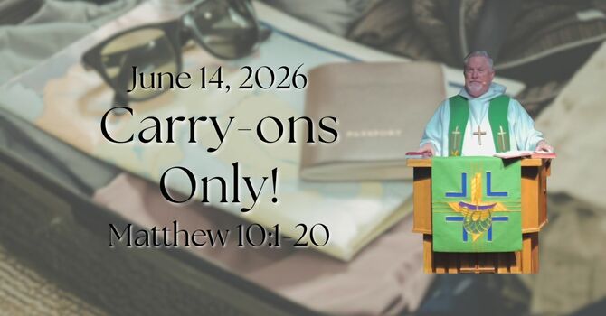 "Carry-ons Only!"