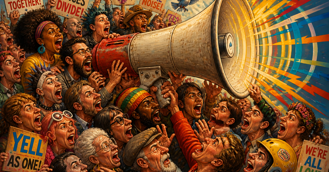 Megaphones image