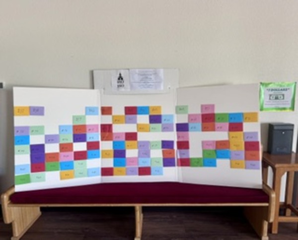 The Envelope Wall is Back!