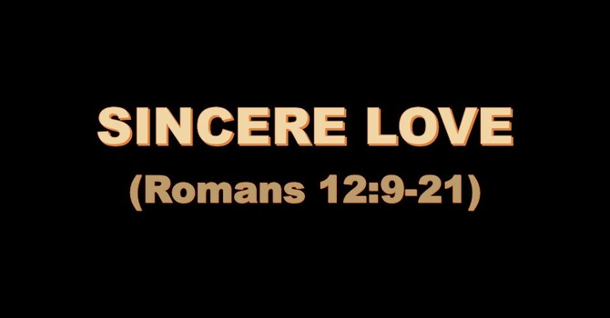 SINCERE LOVE