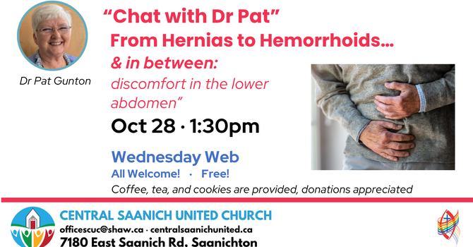 Wednesday Web - Chat with Dr Pat