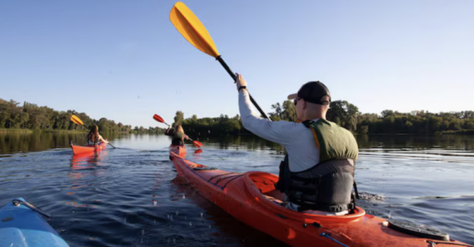 Family Kayak Night