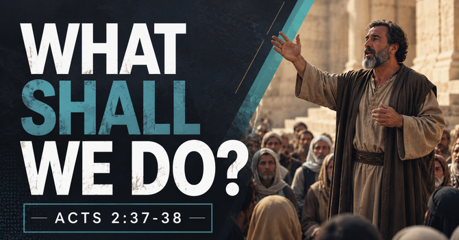 What Shall We Do?