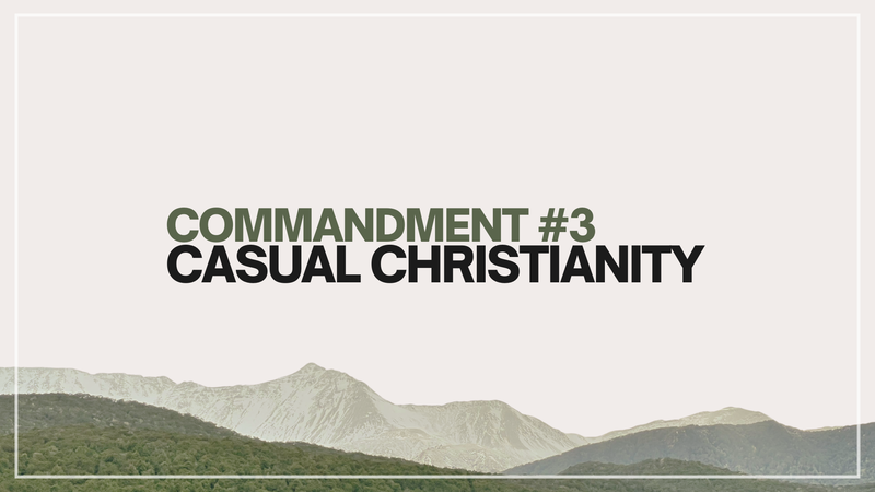 Casual Christianity