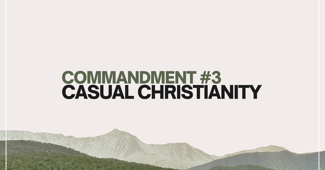Casual Christianity