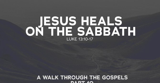 Jesus Heals on the Sabbath