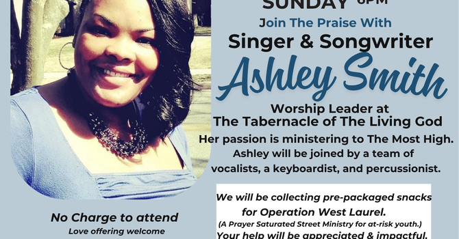 Connection Cafe Welcomes Ashley Smith