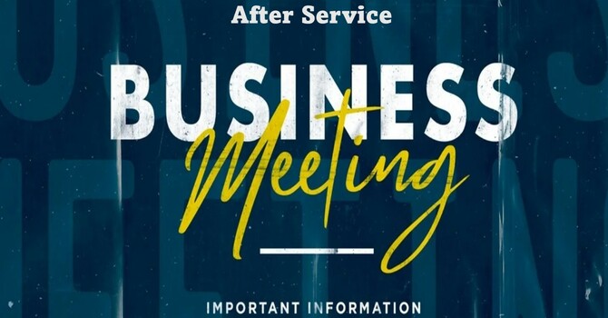 Business Meeting