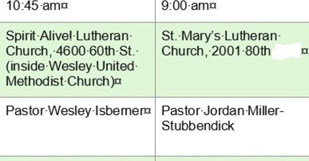 4 Kenosha ELCA Congregations Share Holiday Worship Services 2026