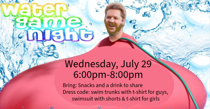 Youth Group Water Game Night