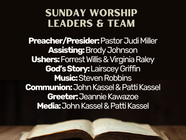 Leading us in Worship