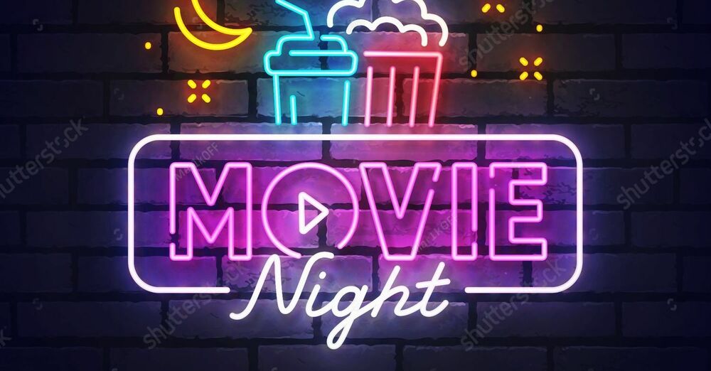 Courtyard Movie Night