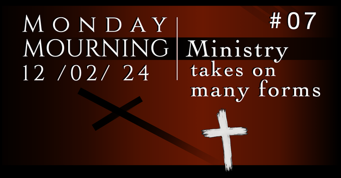 Ministry takes on many forms image
