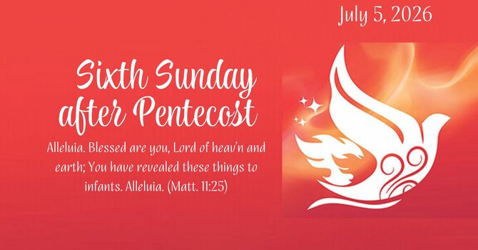 Sixth Sunday after Pentecost image