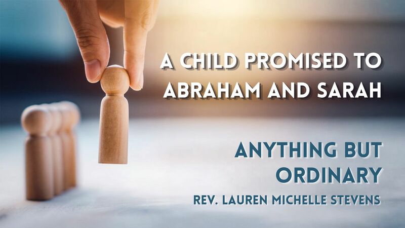 A child promised to Abraham and Sarah 