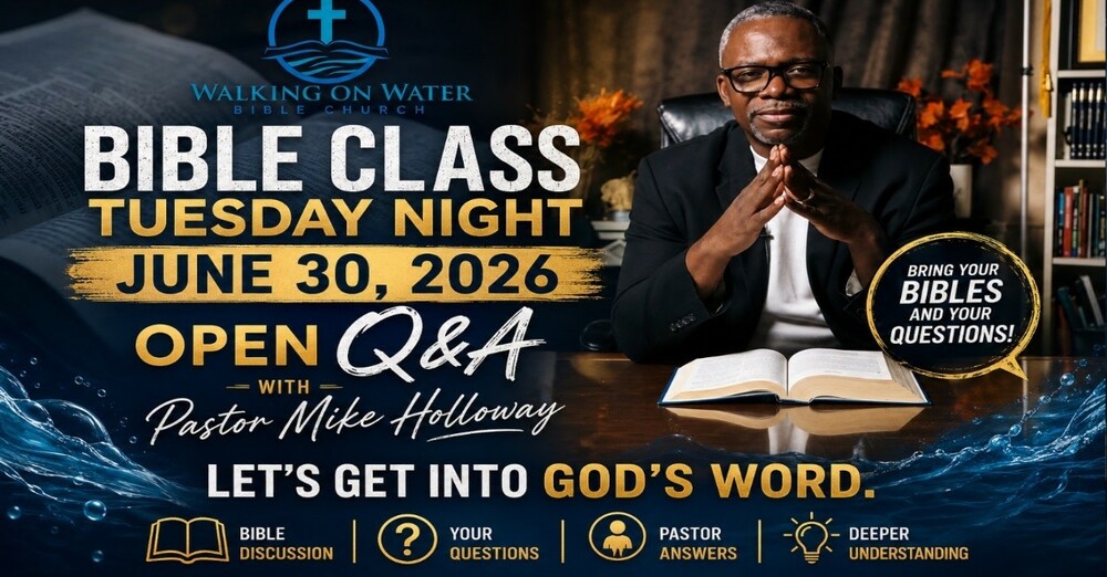 Question and Answer Service with Pastor Mike