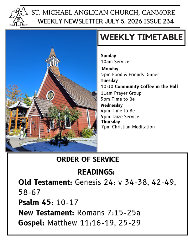 Weekly Timetable